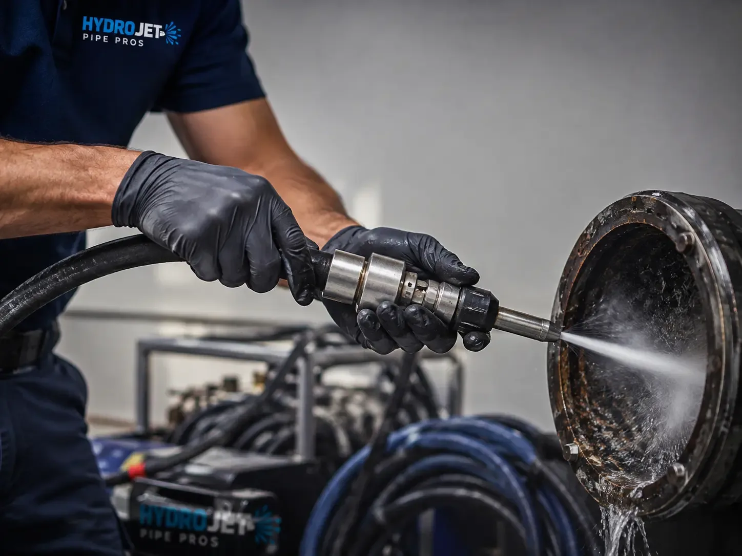 Hydro Jet Pipe Descaling in Burlington, ME